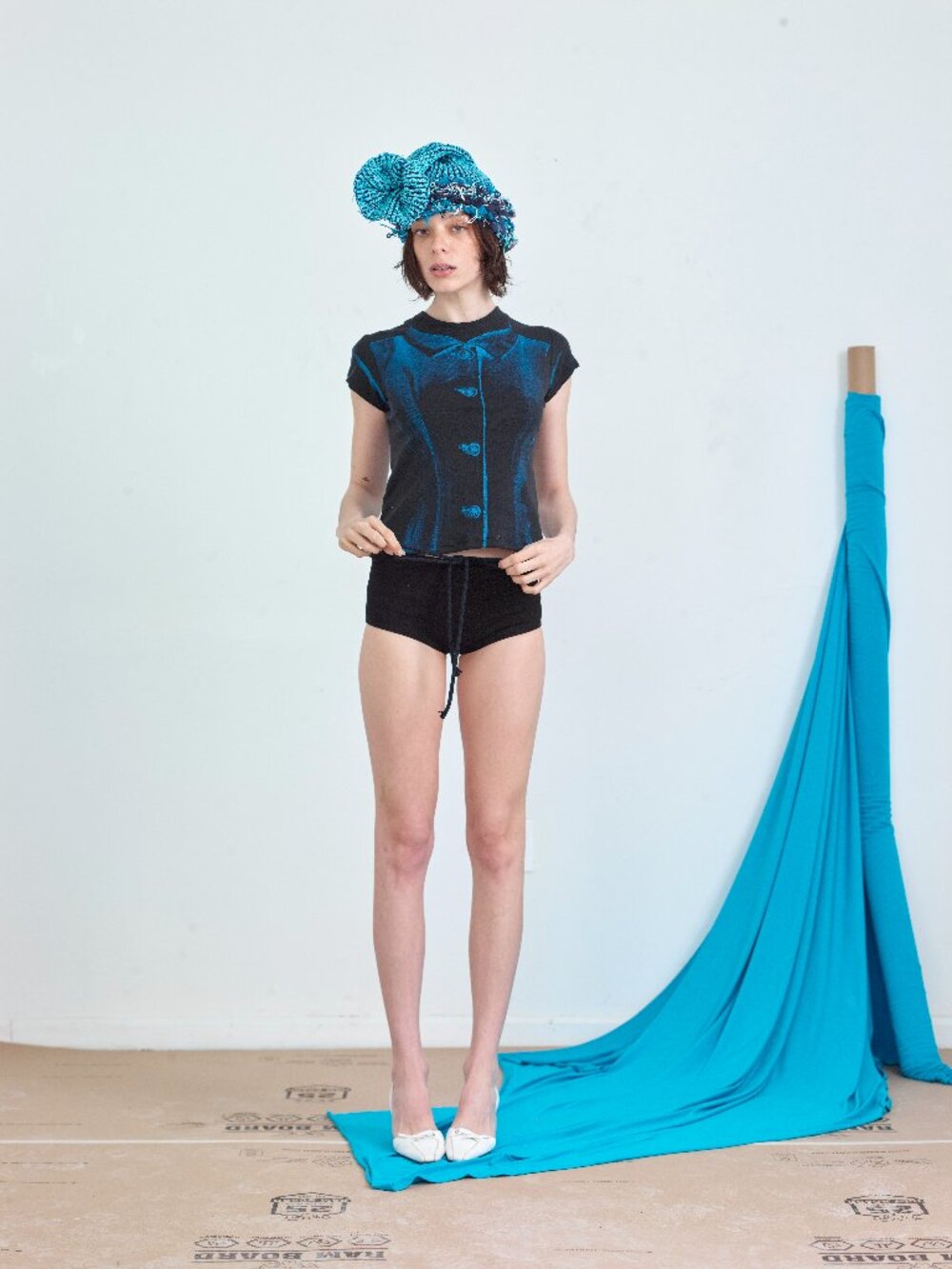 Women's black shorts